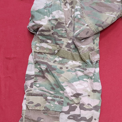 US army medium regular combat ocp multicam frac pants w/ knee pads excellent condition *ocp2- fa18-yam189*