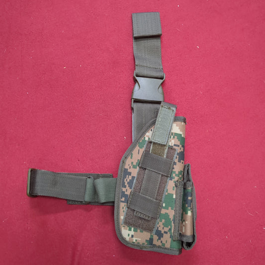 NOS Fox Tactical Universal Thigh  Drop Leg Holster Digital Woodland Right (34cr- ca2-NOV223)