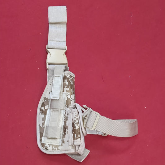 Fox Tactical Universal Thigh  Drop Leg Holster Digital Desert Right Excellent Condition (34CR- ca2-NOV224)