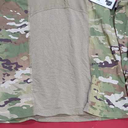 NWT US Army Medium 1/4 Quarter Zip Type 2 Combat OCP Multicam FRAC Top Shirt (fa09-enu193)