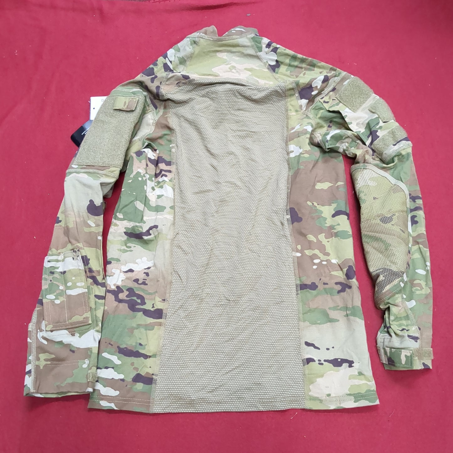 NWT US Army Medium 1/4 Quarter Zip Type 2 Combat OCP Multicam FRAC Top Shirt (fa09-enu193)