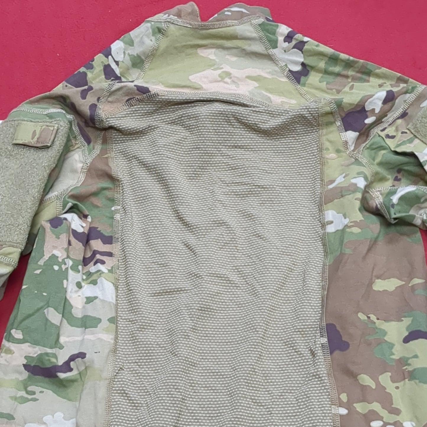 NWT US Army Medium 1/4 Quarter Zip Type 2 Combat OCP Multicam FRAC Top Shirt (fa09-enu193)