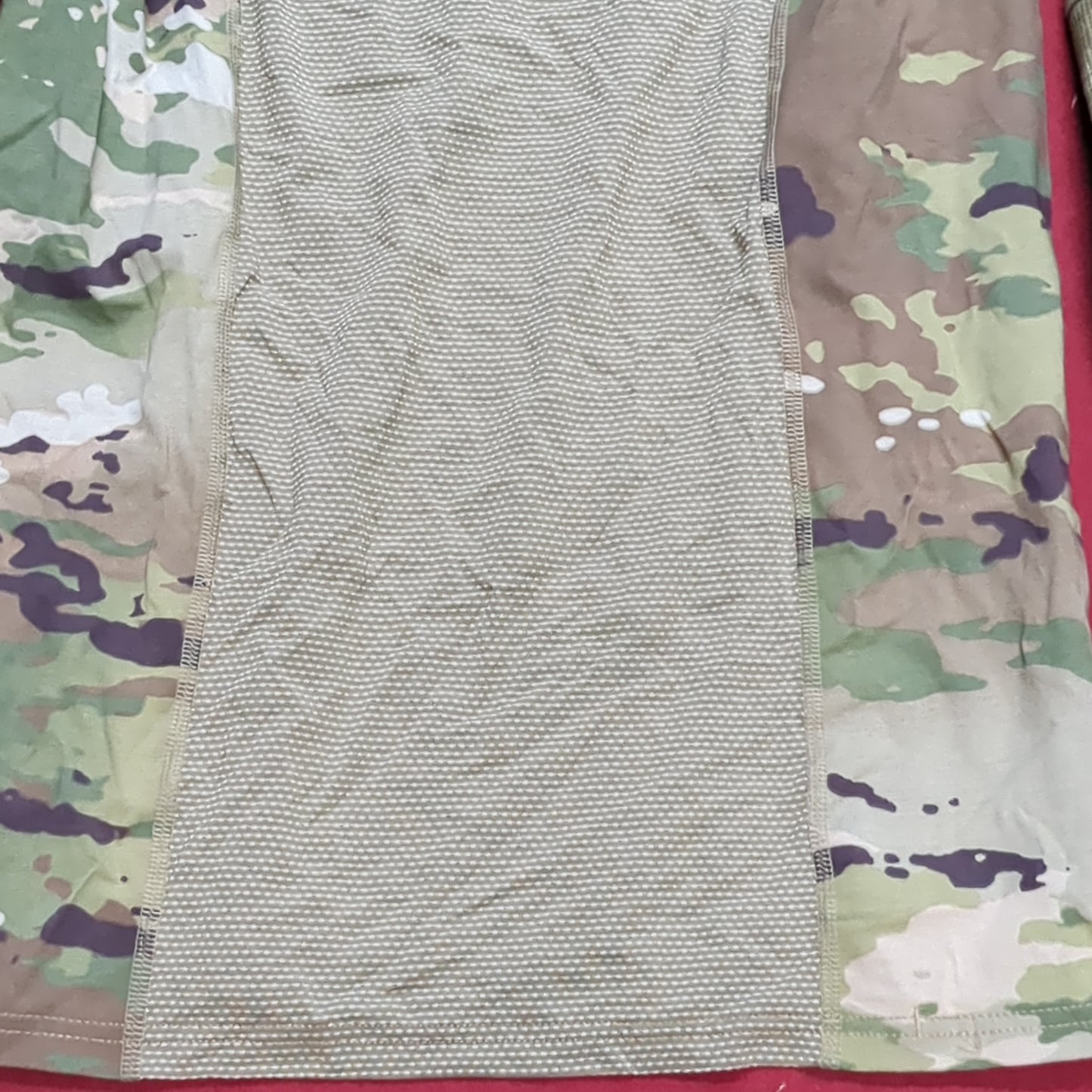 NWT US Army Medium 1/4 Quarter Zip Type 2 Combat OCP Multicam FRAC Top Shirt (fa09-enu193)