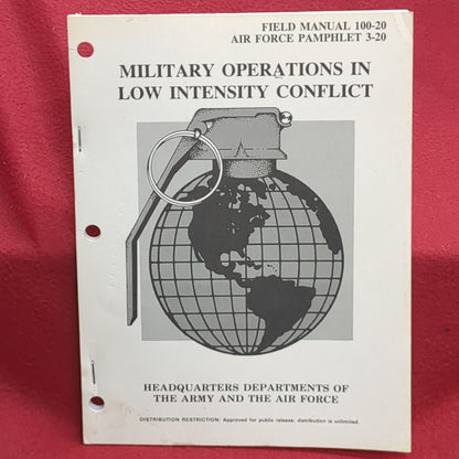 BOOK - MILITARY OPERATIONS IN LOW INTENSITY CONFLICT 5 DECE,BER 1990 (BOX27)