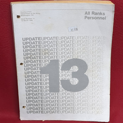 BOOK -    ALL RANKS PERSONNEL: PERSONNEL QUALIFICATION RECORDS:   ISSUE 13: 16 MARCH 1988  (BOX 28)