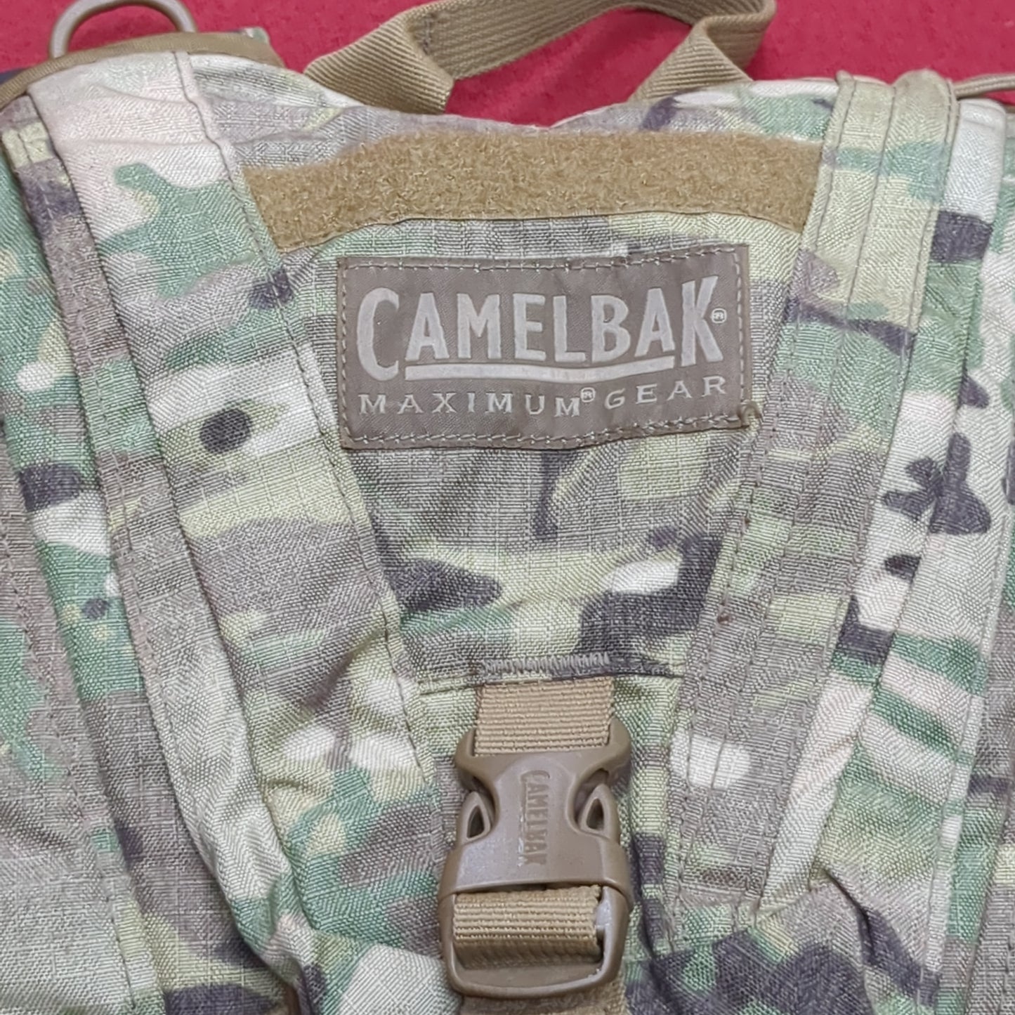 CAMELBAK Cordura Ambush Maximum Gear Hydration Carrier Pack W/Bladder Used  (09o-DEC29)