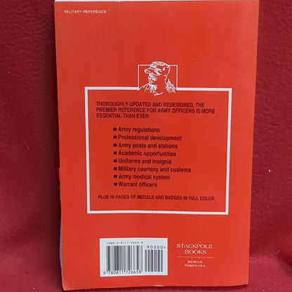 BOOK - ARMY OFFICER'S GUIDE: 47TH EDITION: WRITTEN BY LTC LAWRENCE P. CROCKER, USA (RET.) 1006(BOX35)