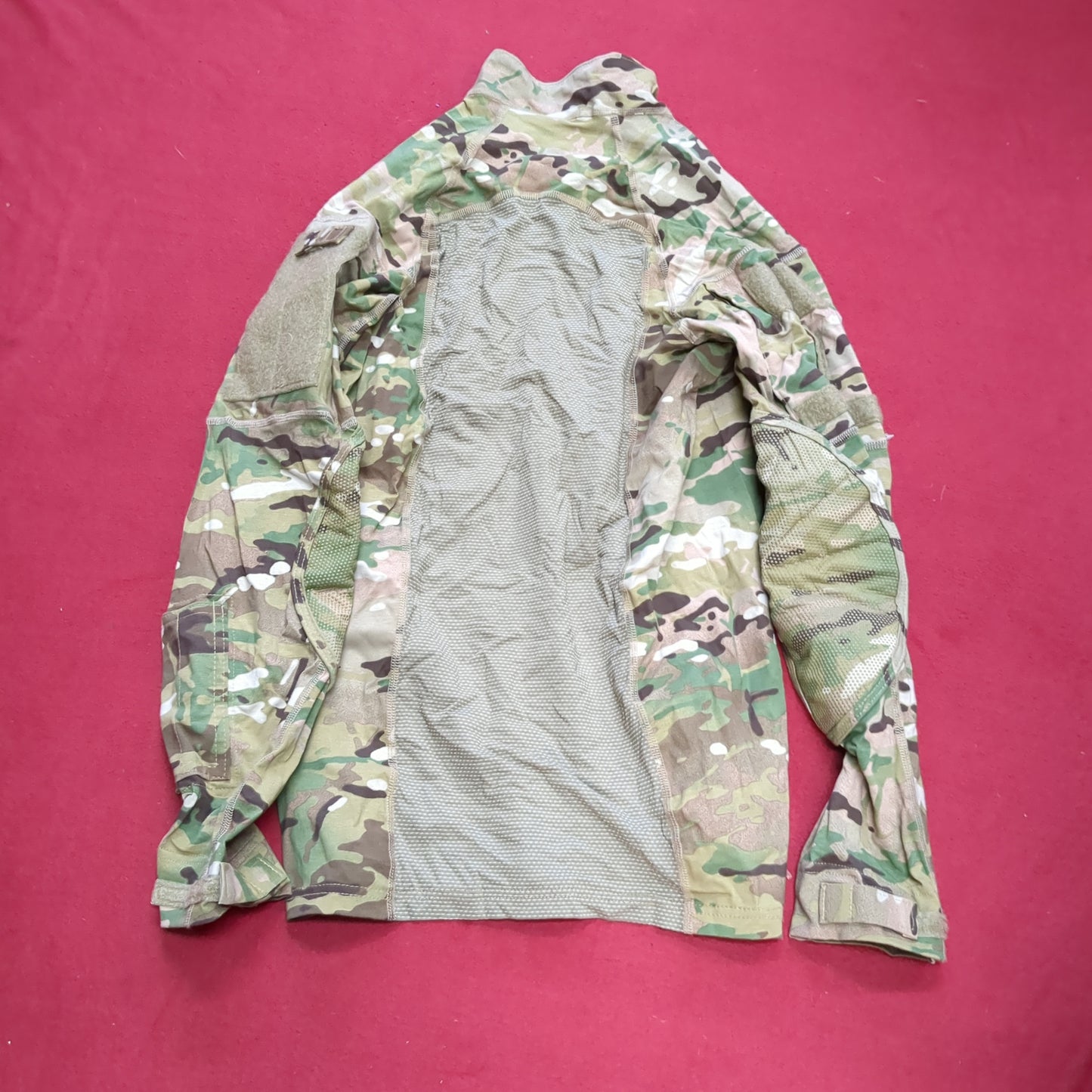 NOS US Army Medium 1/4 Quarter Zip Type 2 Combat OCP Multicam FRAC Top Shirt (fa09-ENU192)