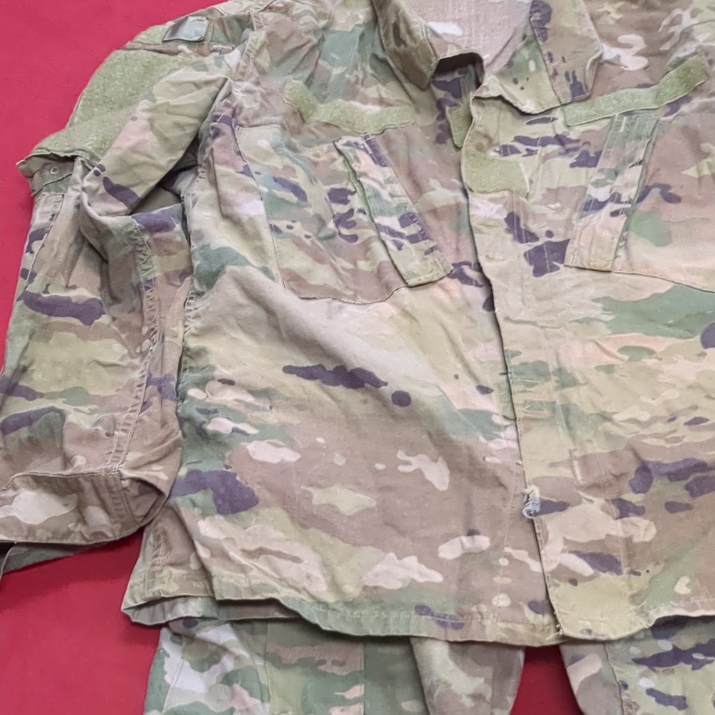 NWT US Army Medium Regular Top/ Medium Long Bottoms Multicam Uniform FRAC Top Pants (fc05-YAM60)