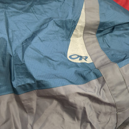 Outdoor Research OR Alpine Bivy Sack Gray/Blue W/ Poles Goretex Good Condition (kelty-DEC133)