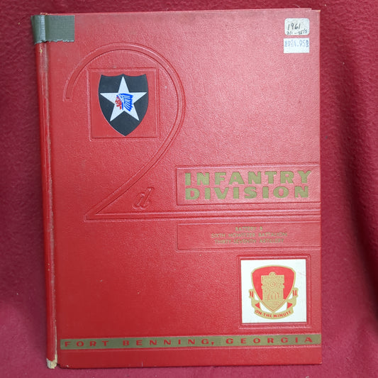 BOOK -  2D INFANTRY DIVISION: FORT BENNING, GEORGIA  (BOX 37)