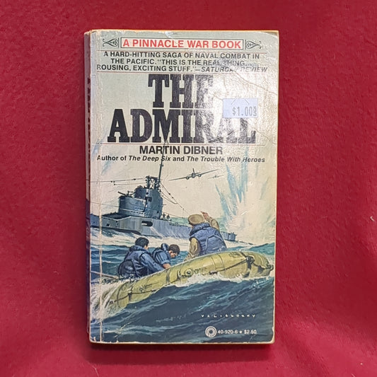 BOOK -  THE ADMIRAL: WRITTEN BY MARTIN DIBNER: JUNE 1980  (BOX36)