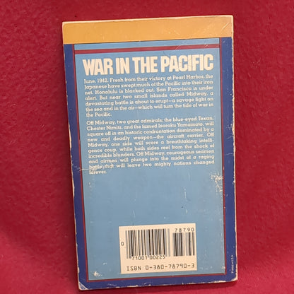 BOOK -  THE BATTLE OFF MIDWAY ISLAND: FIRST IN A SERIES OF THE GREAT SEA BATTLES OF WORLD WAR 2: BY THEODORE TAYLOR: OCTOBER 1981  (BOX36)