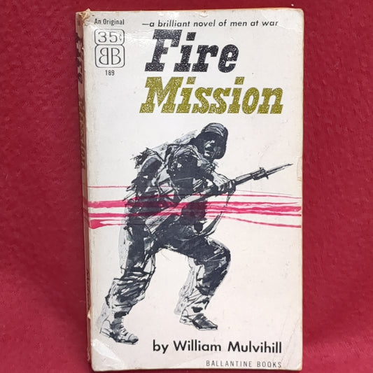 BOOK -   FIRE MISSION: WRITTEN BY WILLIAM MULVIHIL: 1957  (BOX36)