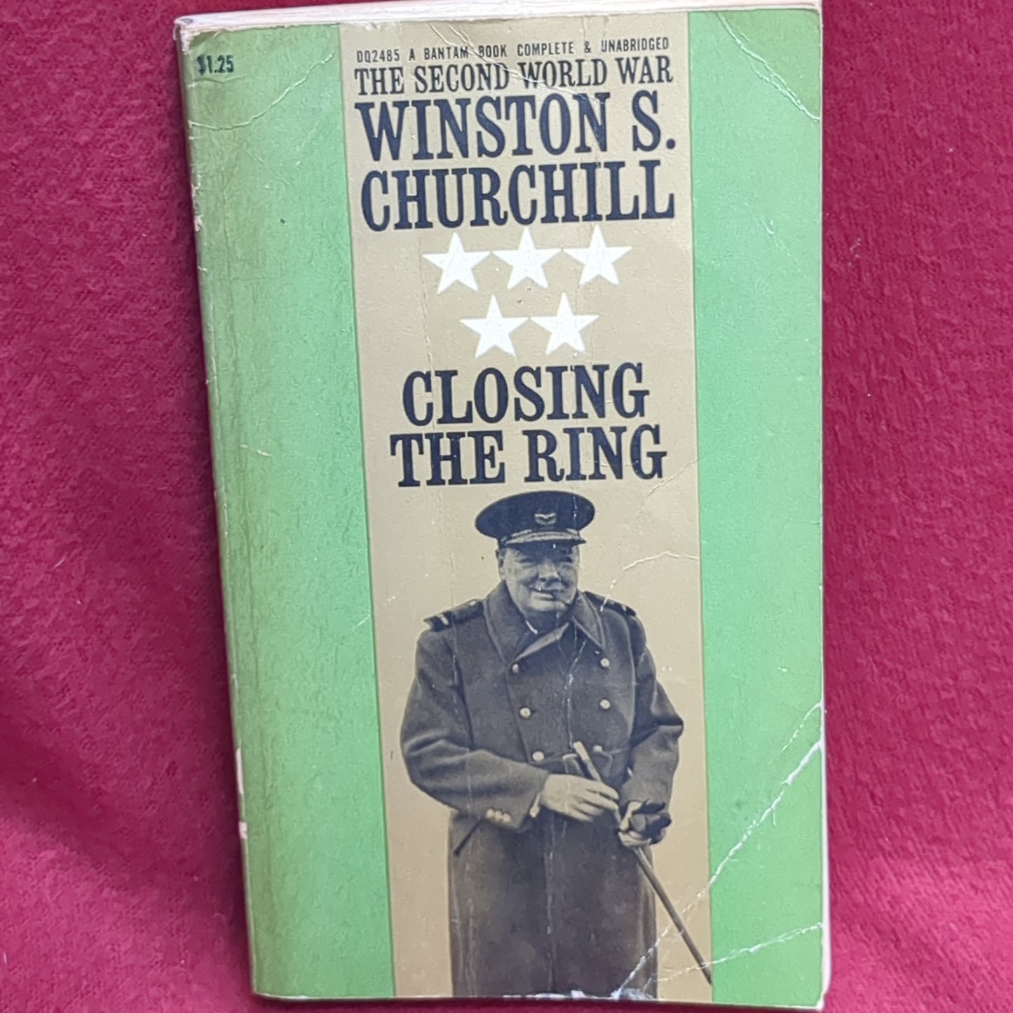 BOOK  -  THE SECOND WORLD WAR: WINSTON S. CHURCHILL: CLOSING THE RING: 1962  (BOX36)