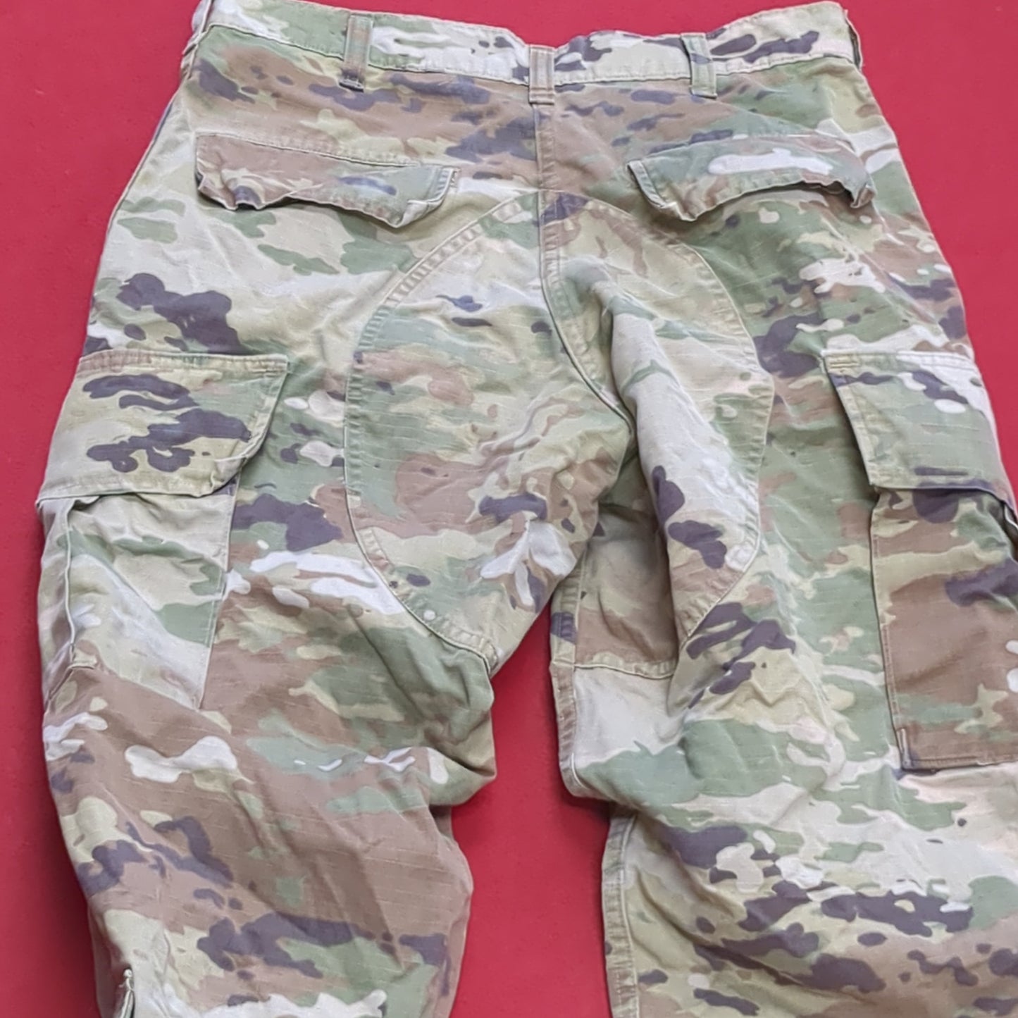 SET of US Army SMALL REGULAR Traditional OCP Uniform Top Pants Air Force Used  (ec11-FEB20)