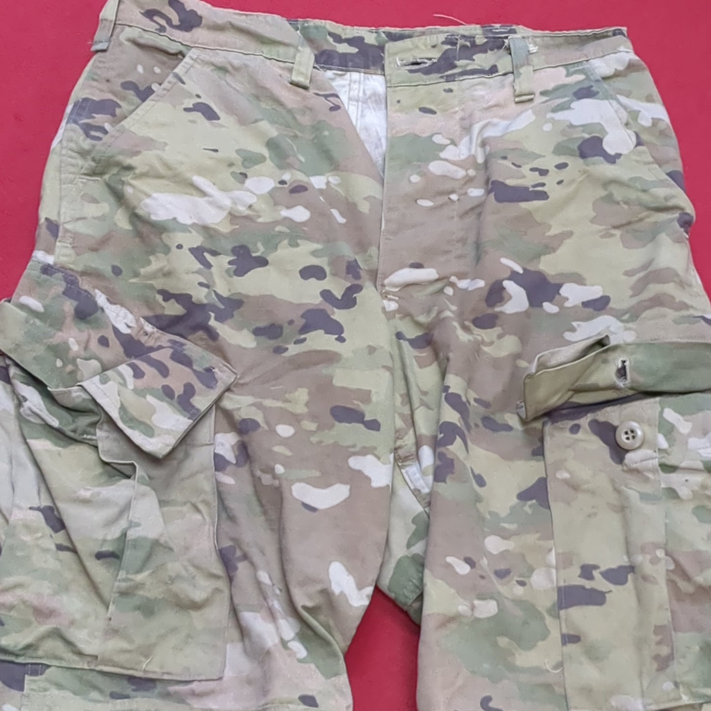 SET of US Army SMALL REGULAR Traditional OCP Uniform Top Pants Air Force Used  (fc06-MAR44)