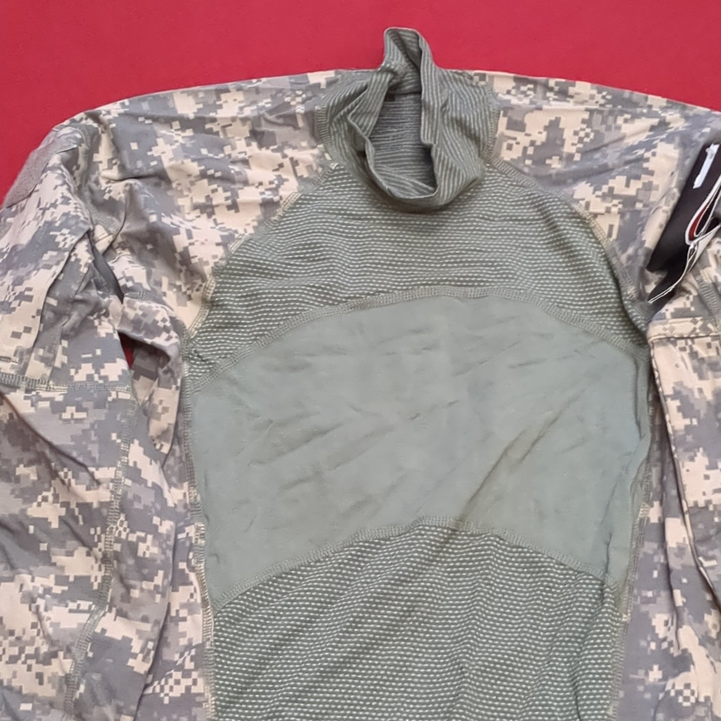 NWT US Army X-Large Turtleneck Type 1 Combat ACU Digital FRAC Top Shirt (fb05-YLU18)