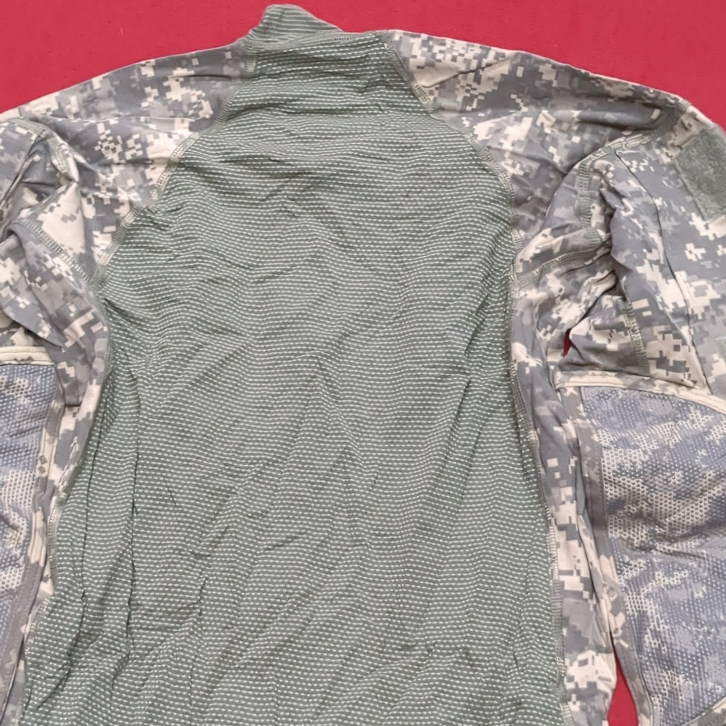 US Army Large Turtleneck Type 1 Combat ACU Digital FRAC Top Shirt Used (fb05-YLU92)