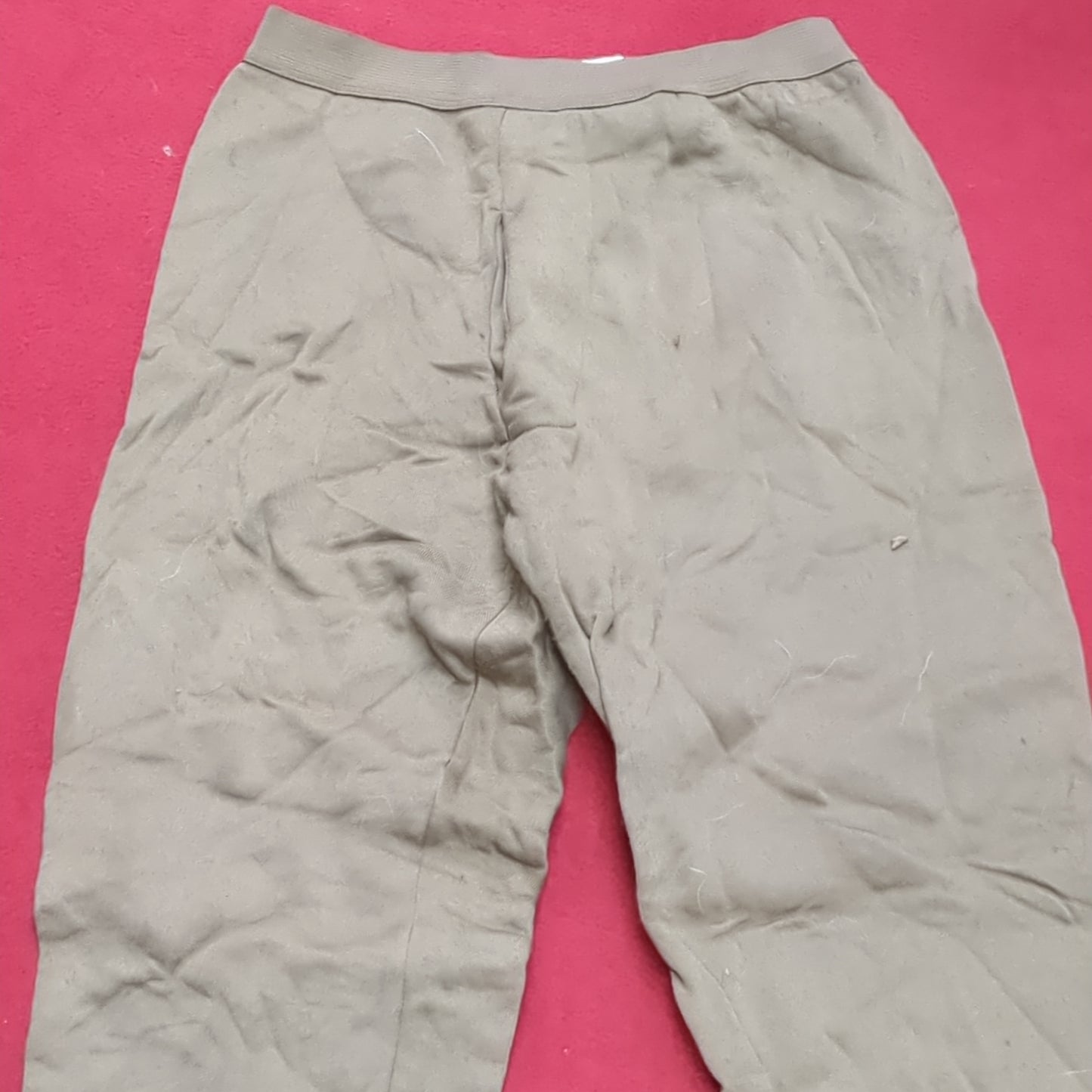 MEDIUM '90s Brown Cold Weather Poly-Pro Bottoms Good Condition (fa04-DEC173)