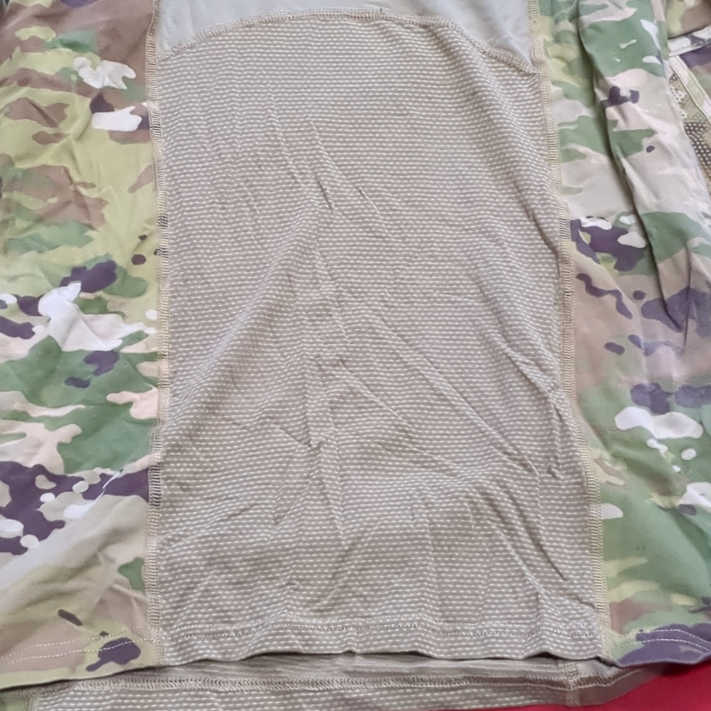 NOS US Army Medium 1/4 Quarter Zip Type 2 Combat OCP Multicam FRAC Top Shirt Good Condition (fa06-MAR95)