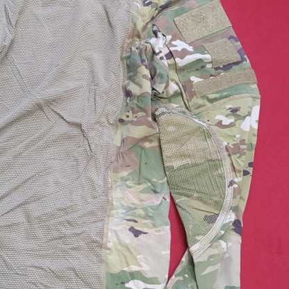 NOS US Army Medium 1/4 Quarter Zip Type 2 Combat OCP Multicam FRAC Top Shirt Good Condition (fa06-MAR95)