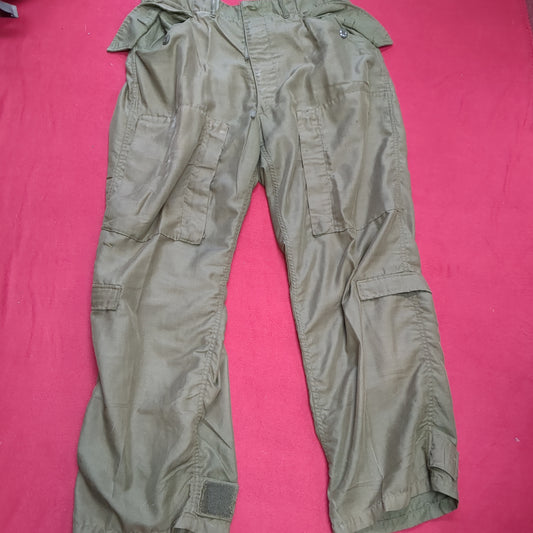 Korean War US Army  M-1951 Field Trousers Shell Pants 1950’s Size Large Regular Used (aa13-DEC192)