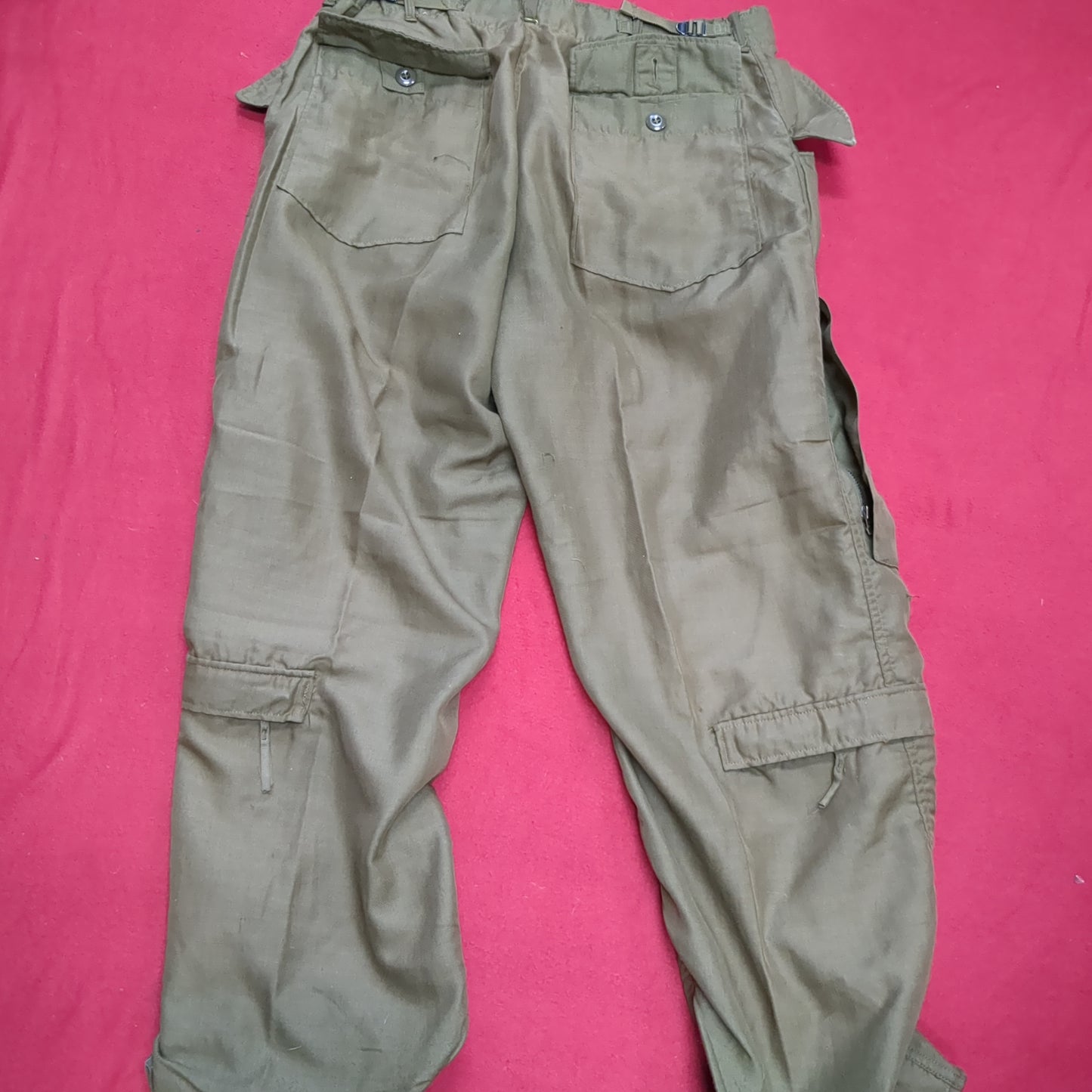 Korean War US Army  M-1951 Field Trousers Shell Pants 1950’s Size Large Regular Used (aa13-DEC192)