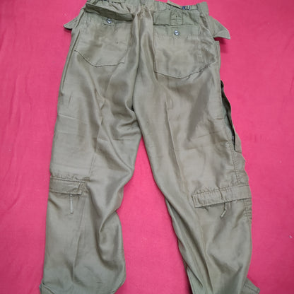 Korean War US Army  M-1951 Field Trousers Shell Pants 1950’s Size Large Regular Used (aa13-DEC192)