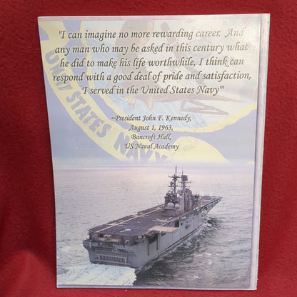 BOOK -    THE COMMISSIONING OF USS IWO JIMA: LHD 7: 30 JUNE 2001 (BOX40)