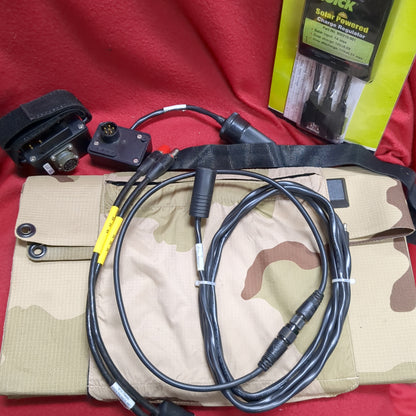 BREN-TRONICS SPS BTK-70689 MILITARY SOLAR CHARGING SYSTEM Used (gsk3-JAN21)