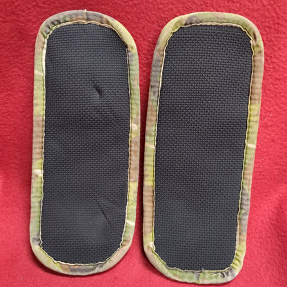 Pair of US Army OCP Shoulder Strap Pads Right/Left Padded Used (32cr-JAN22)