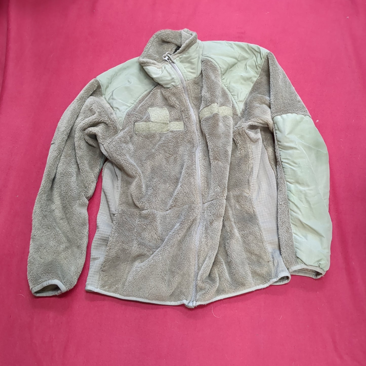 US Army *Damaged* Coyote Gen III Level 3 Fleece Jacket Good Condition *FL1-MAR49*