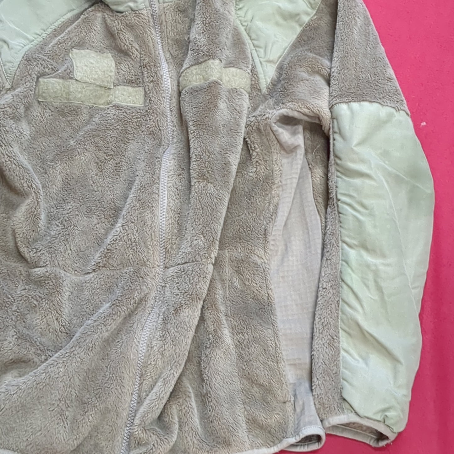 US Army *Damaged* Coyote Gen III Level 3 Fleece Jacket Good Condition *FL1-MAR49*