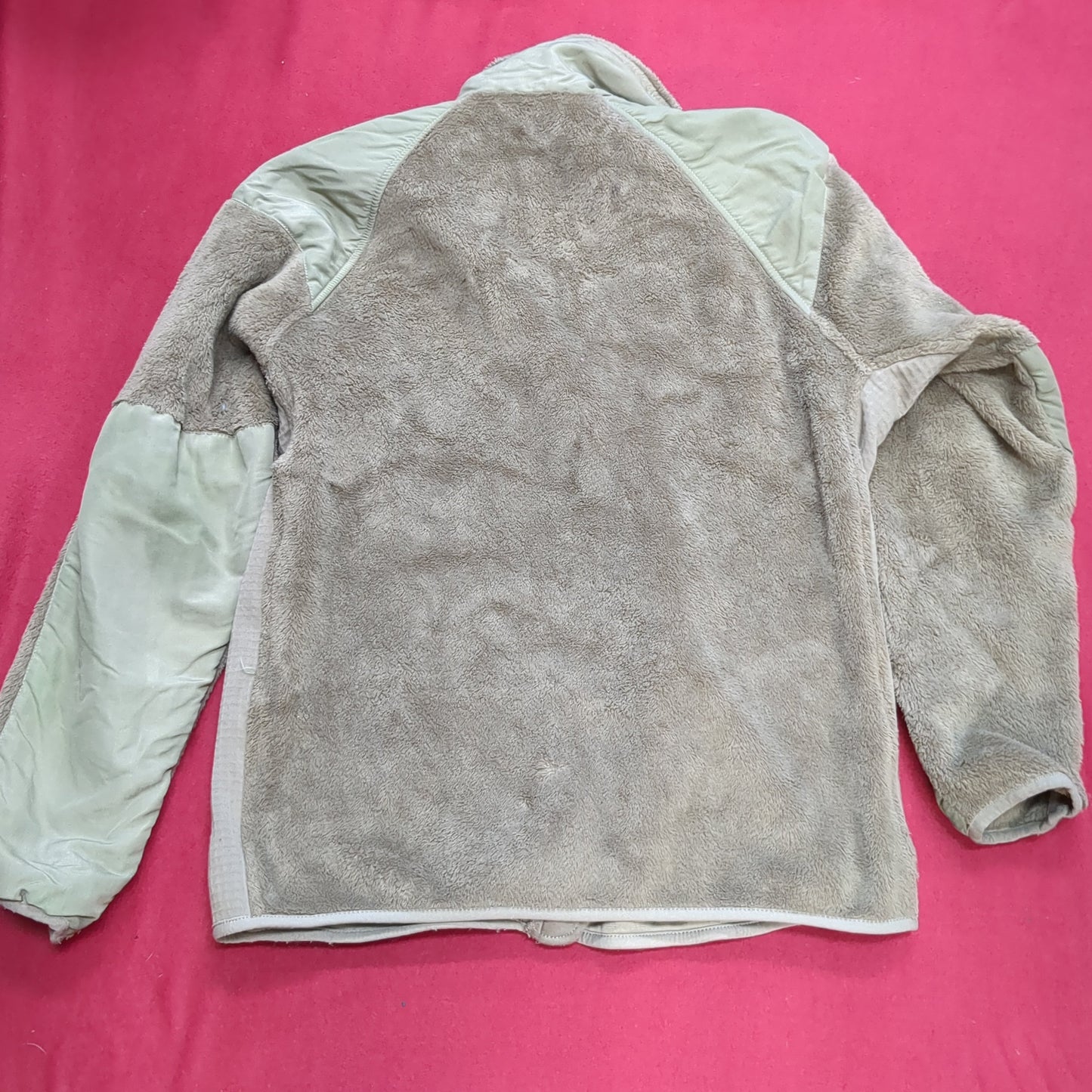 US army small regular peckham coyote gen III level 3 fleece jacket good condition (FL1-enu03)