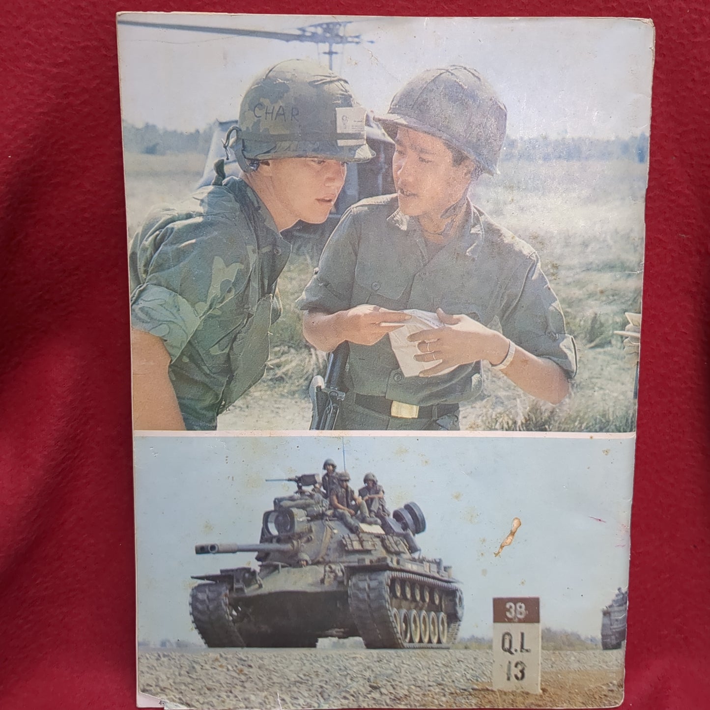 BOOK   DANGER FORWARD: MAGAZINE OF BIG RED ONE VIETNAM VOL 4, NO. 4 SPRING 1970  (BOX41)