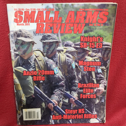 BOOK   MARCH 2011: VOL. 14  NO. 6  SMALL ARMS REVIEW   (BOX42)