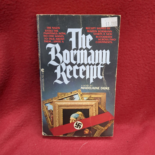 BOOK    THE BORMANN RECEIPT BY MADELAINE DUKE   (BOX42)