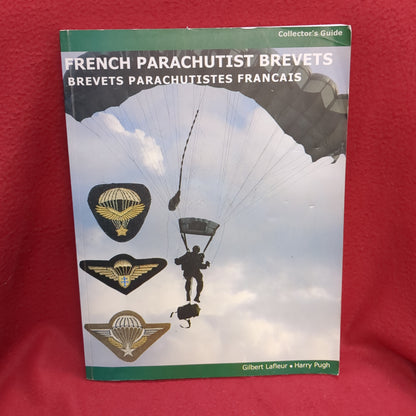 BOOK   -COLLECTOR'S GUIDE  FRENCH PARACHUTIST BREVETS   (BOX43)