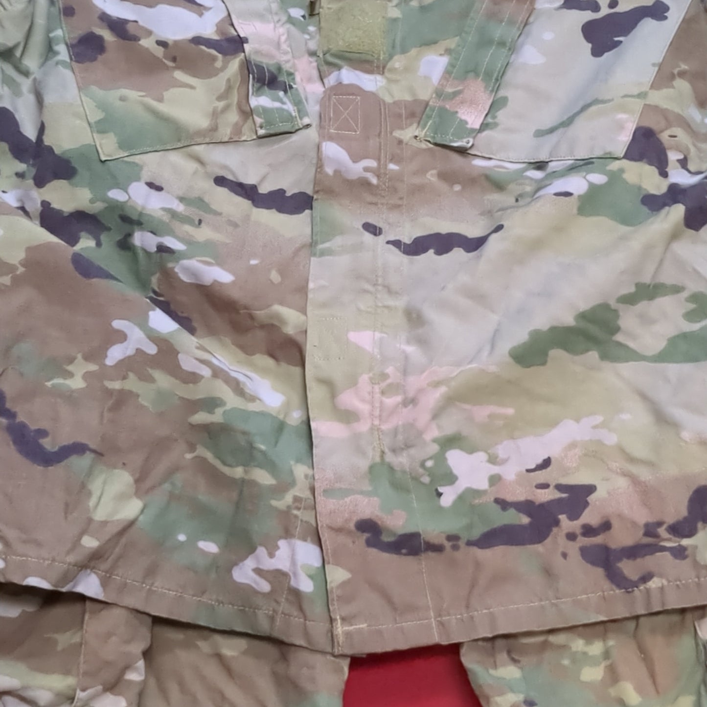 SET of US Army MEDIUM REGULAR Traditional OCP Uniform FRAC Top Pants Used *ocp4- fa16-YAM01*