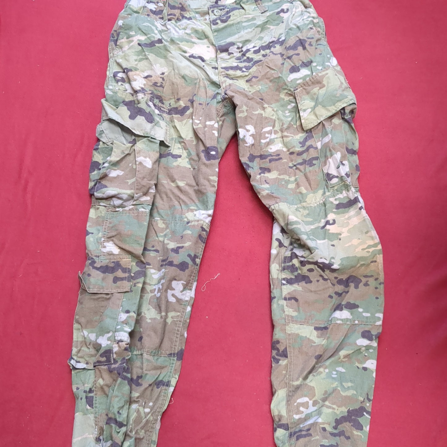 SET of US Army MEDIUM REGULAR Traditional OCP Uniform FRAC Top Pants Used *ocp4- fa16-YAM01*