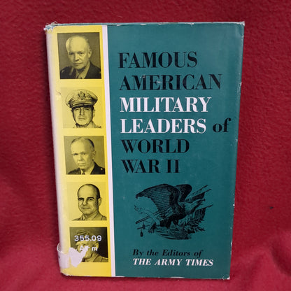 BOOK   -  FAMOUS AMERICAN MILITARY LEADERS OF WOROLD WAR 2 (BOX44)