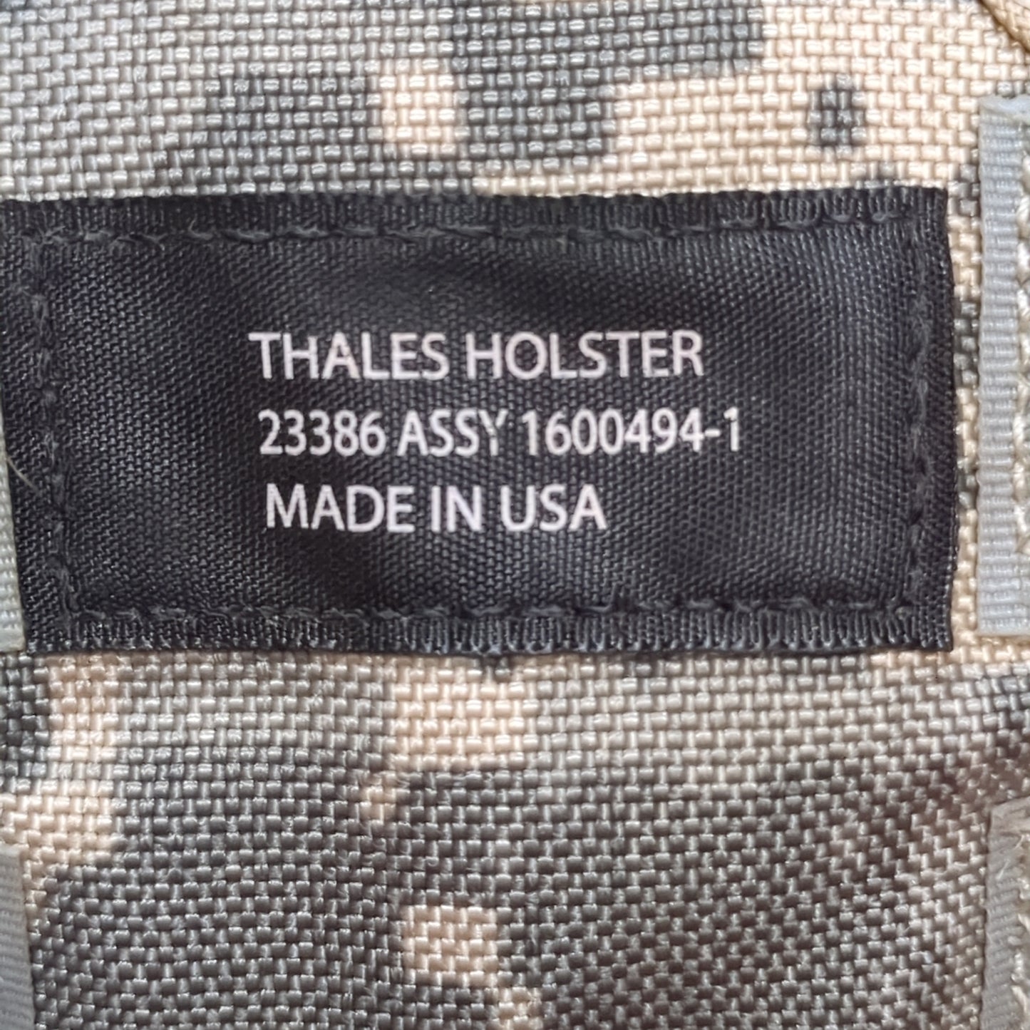 Us Army Thales Holster Radio Pouch ACU/UCP Used (acu-JAN85)