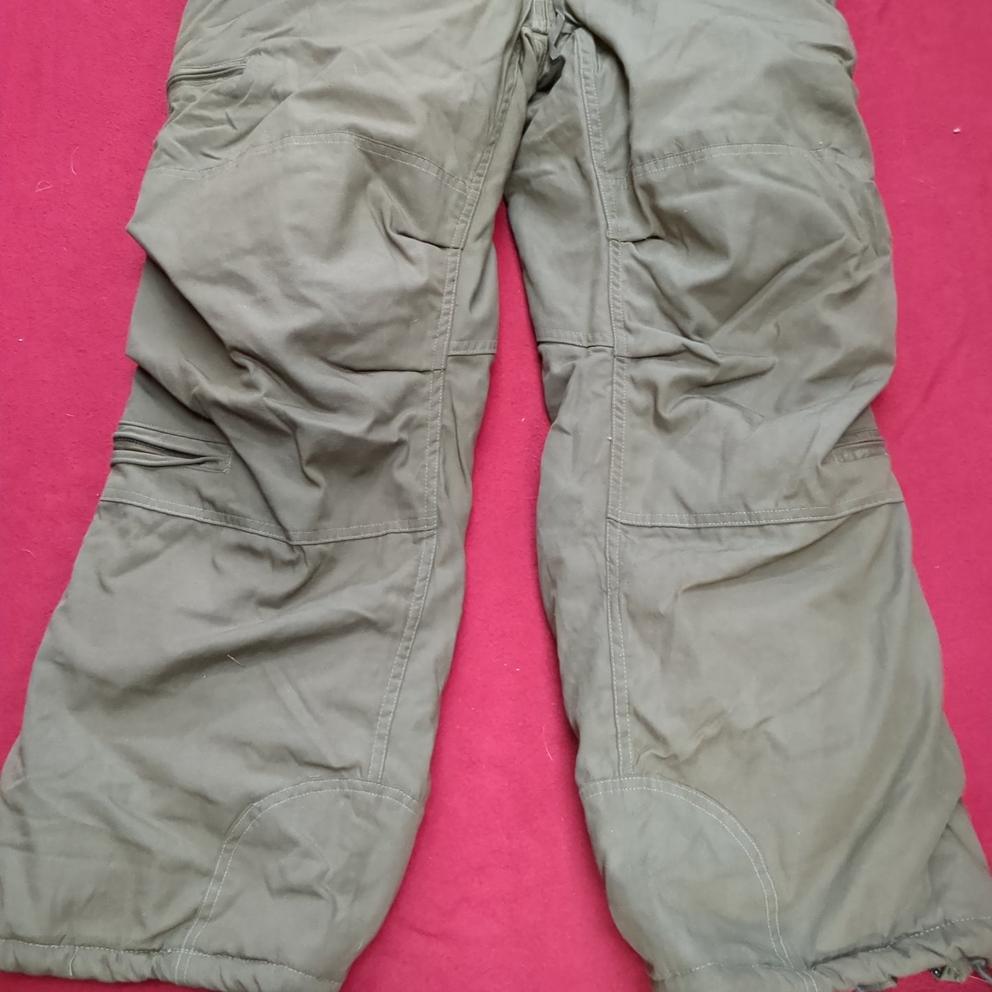 USGI Overalls Mounted Crewmen's and Airmen's Cold Weather OD Excellent Condition (29o- da14-JAN96)