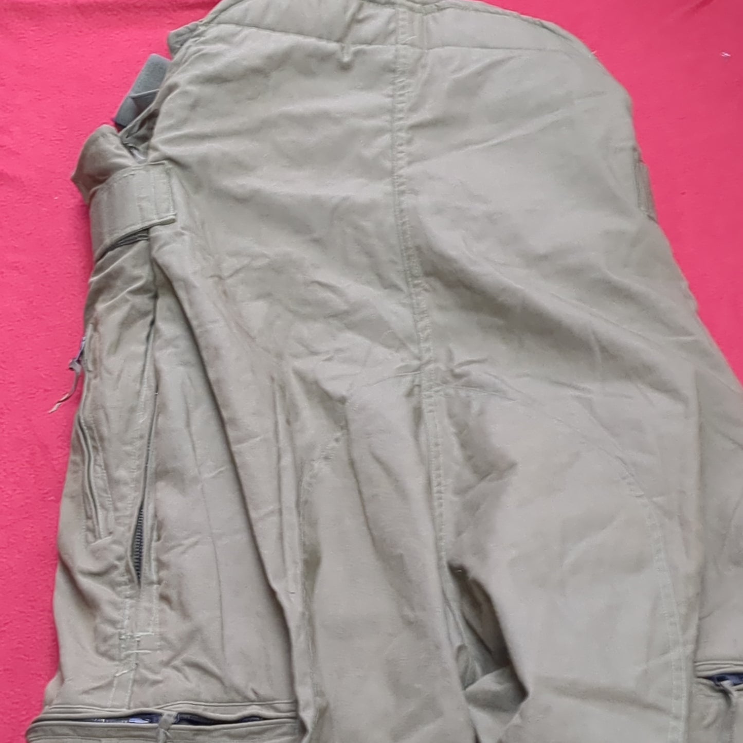 USGI Overalls Mounted Crewmen's and Airmen's Cold Weather OD Excellent Condition (29o- da14-JAN96)