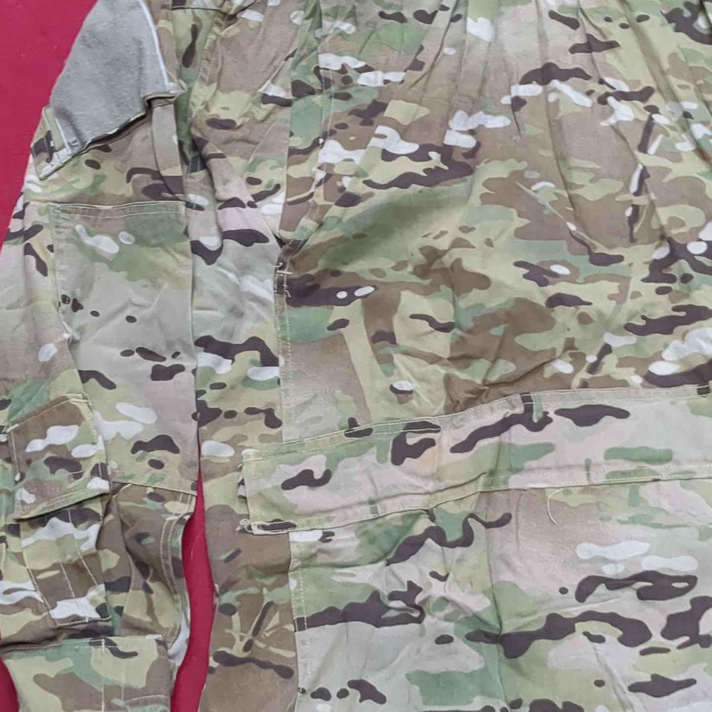 US Army Large Regular OCP Aircrew Combat Top Jacket Used (ocp11- ea07-JAN98)