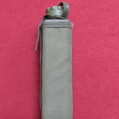 Israeli 1 Liter Plastic Canteen w/ Cover IDF Marked Good Condition (03s-JAN99)