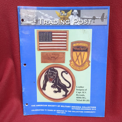 BOOK     THE TRADING POST INSIGNIA OF CAPT. H.V. BYROADS   (BOX47)