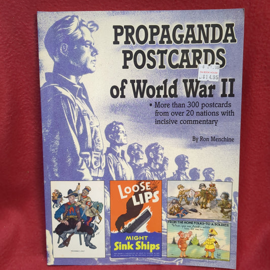 BOOK    PROPAGANDA POSTCARDS OF WW2  (BOX47)