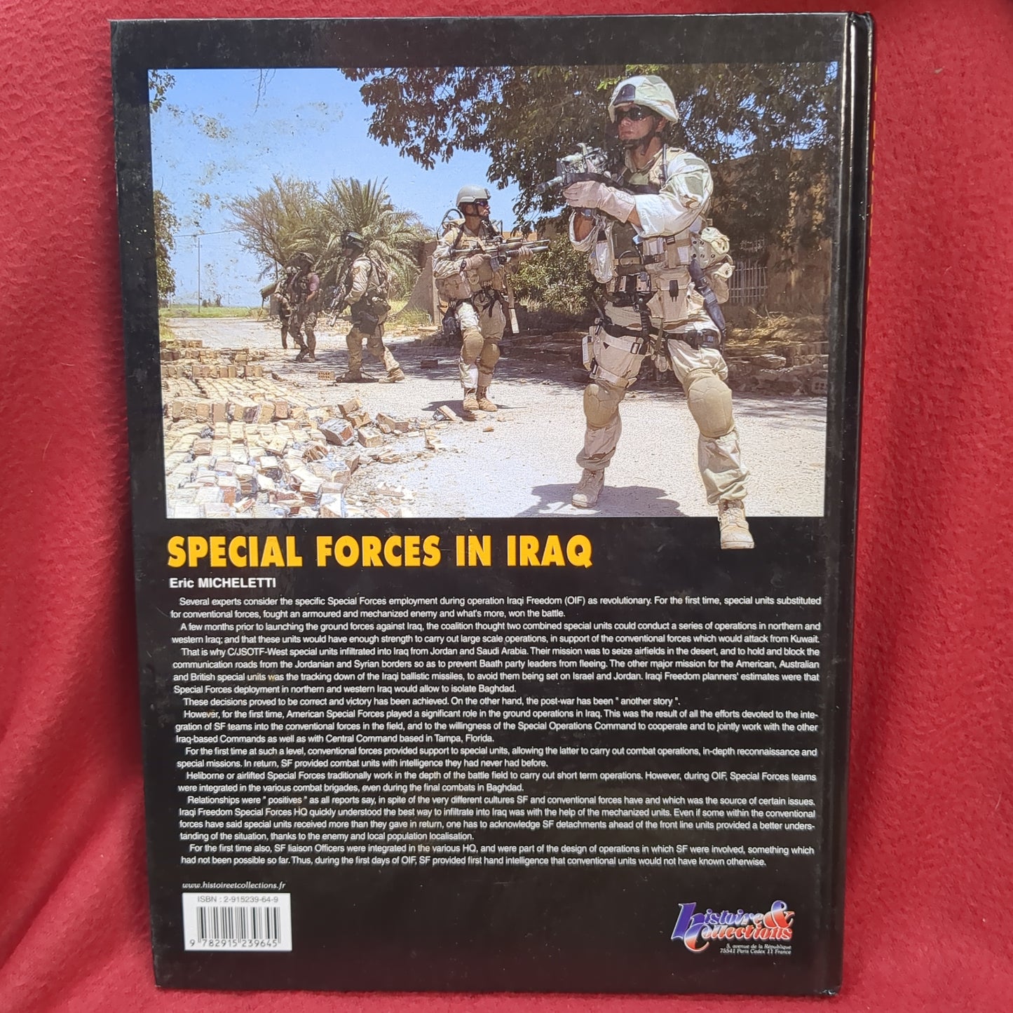 BOOK      SPECIAL FORCES WAR AGAINST HUSSEIN  (BOX47)